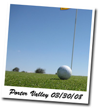 Photoshop Polaroid of Porter Valley Country Club