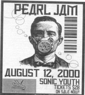 Pearl Jam advertisement