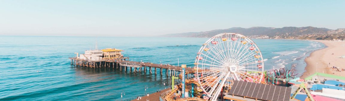Running to the Pier