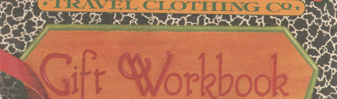 Banana Republic 1987 Holiday Gift Workbook