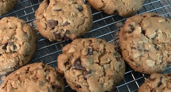 Chocolate Chip Oatmeal Cookies