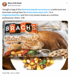 Thanksgiving Dinner-Flavored Candy Corn