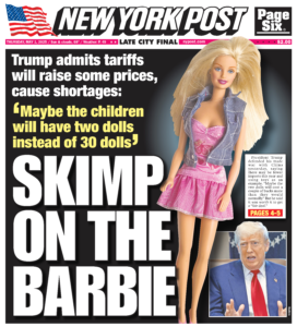 Skimp on the Barbie
