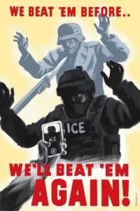 ICE Protest Poster